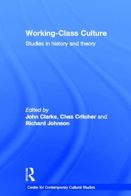 Working Class Culture book