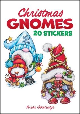 Christmas Gnomes: 20 Stickers book
