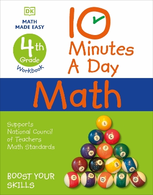 10 Minutes a Day Math, 4th Grade book