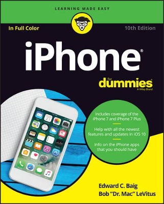 iPhone For Dummies by Edward C. Baig