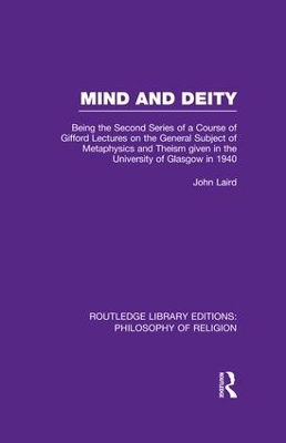 Mind and Deity by John Laird