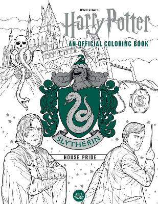 Harry Potter: Slytherin House Pride - The Official Colouring Book book