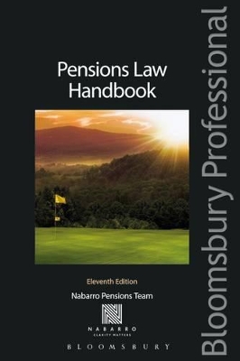 Pensions Law Handbook book