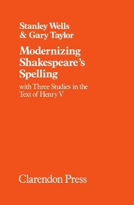 Modernizing Shakespeare's Spelling book