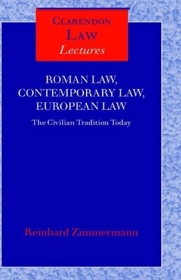 Roman Law, Contemporary Law, European Law book