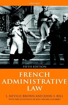 French Administrative Law book