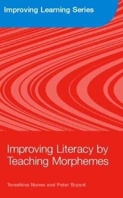 Improving Literacy by Teaching Morphemes book