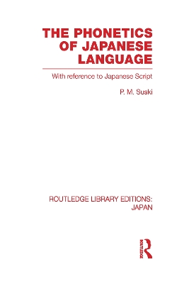 Phonetics of Japanese Language book