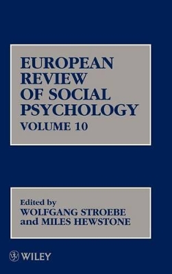 European Review of Social Psychology book