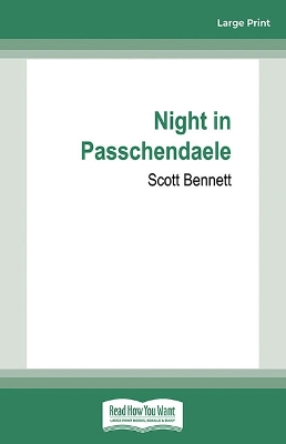 Night in Passchendaele book