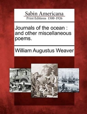 Journals of the Ocean: And Other Miscellaneous Poems. book