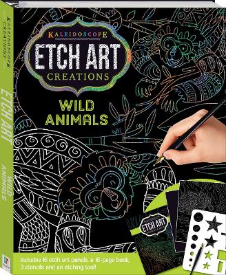 Kaleidoscope Etch Art Creations: Wild Animals book