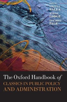 Oxford Handbook of Classics in Public Policy and Administration book