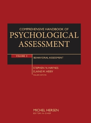 Comprehensive Handbook of Psychological Assessment Volume 3 book