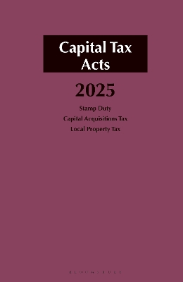 Capital Tax Acts 2025 book