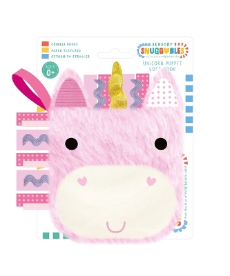 Sensory Snuggables Unicorn Puppet Soft Book book
