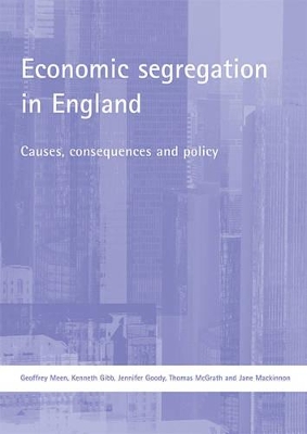 Economic segregation in England book