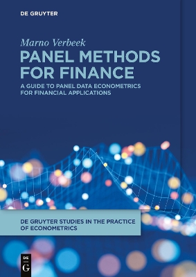 Panel Methods for Finance: A Guide to Panel Data Econometrics for Financial Applications by Marno Verbeek
