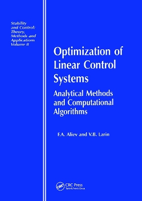 Optimization of Linear Control Systems book