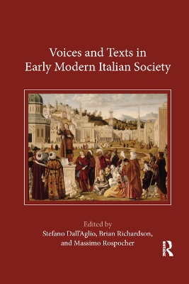 Voices and Texts in Early Modern Italian Society book