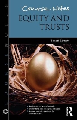 Course Notes: Equity and Trusts book