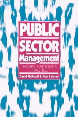 Public Sector Management by David McKevitt