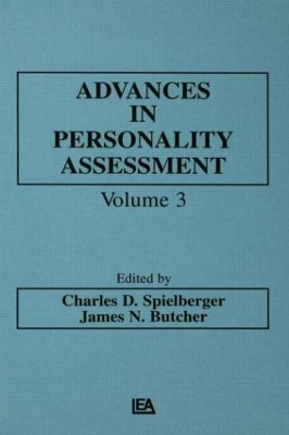 Advances in Personality Assessment by J. N. Butcher