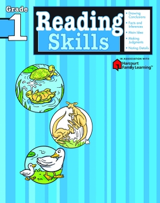 Reading Skills: Grade 1 (Flash Kids Harcourt Family Learning) book