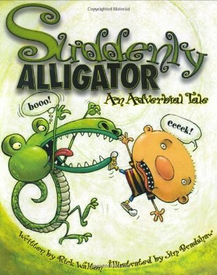 Suddenly Alligator book