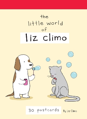 The The Little World of Liz Climo Postcard Book by Liz Climo