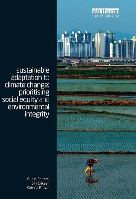 Sustainable Adaptation to Climate Change book