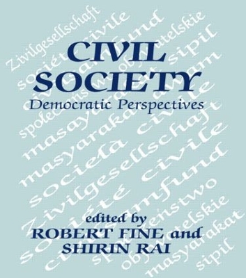 Civil Society: Democratic Perspectives book