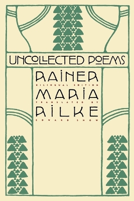 Uncollected Poems book