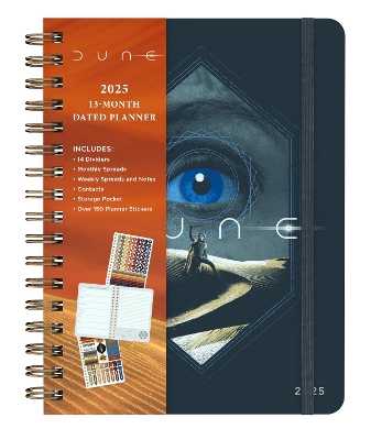 2025 Dune: Part 2 13-Month Weekly Planner book