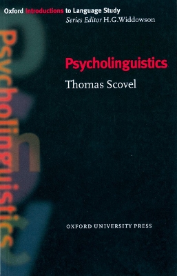 Psycholinguistics book