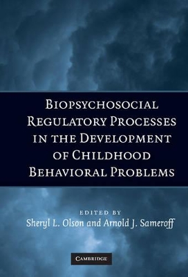 Biopsychosocial Regulatory Processes in the Development of Childhood Behavioral Problems by Sheryl L. Olson