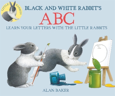 Little Rabbits: Black and White Rabbit's ABC book