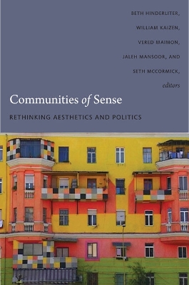Communities of Sense book