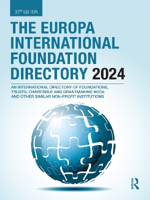 Europa International Foundation Directory 2024 book