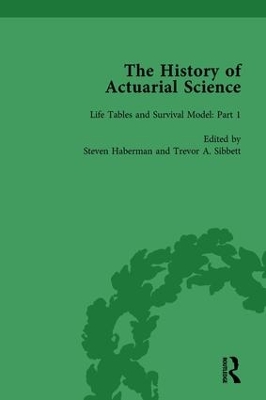 The History of Actuarial Science Vol I book