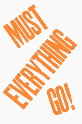 Everything Must Go! book