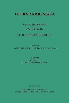 Flora Zambesiaca Volume 7 Part 2: Apocynaceae: Volume 7 book