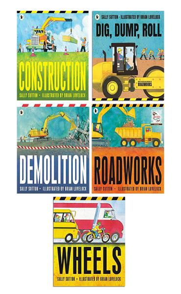 Roadworks Series Set of 5 Books book