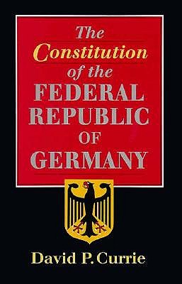 Constitution of the Federal Republic of Germany book