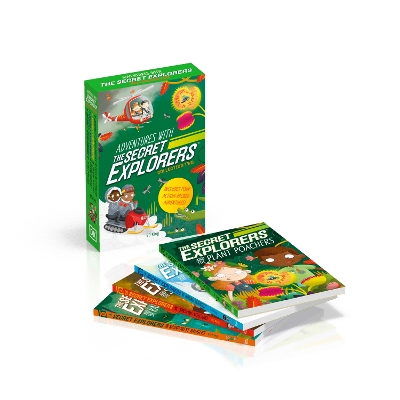 Adventures with The Secret Explorers: Collection Two: 4-Book Box Set of Educational Chapter Books book