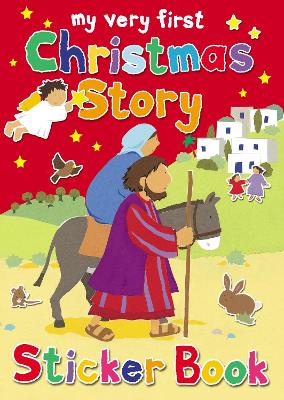 My Very First Christmas Story Sticker Book book