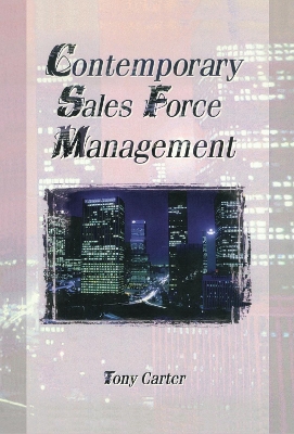 Contemporary Sales Force Management book