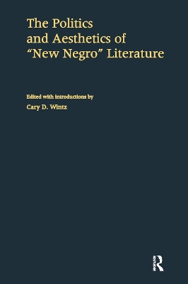 Politics and Aesthetics of 'New Negro' Literature book