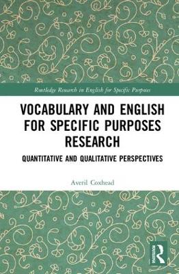 Vocabulary and English for Specific Purposes Research by Averil Coxhead