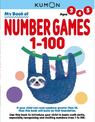 Kumon My Book of Number Games 1-100 book